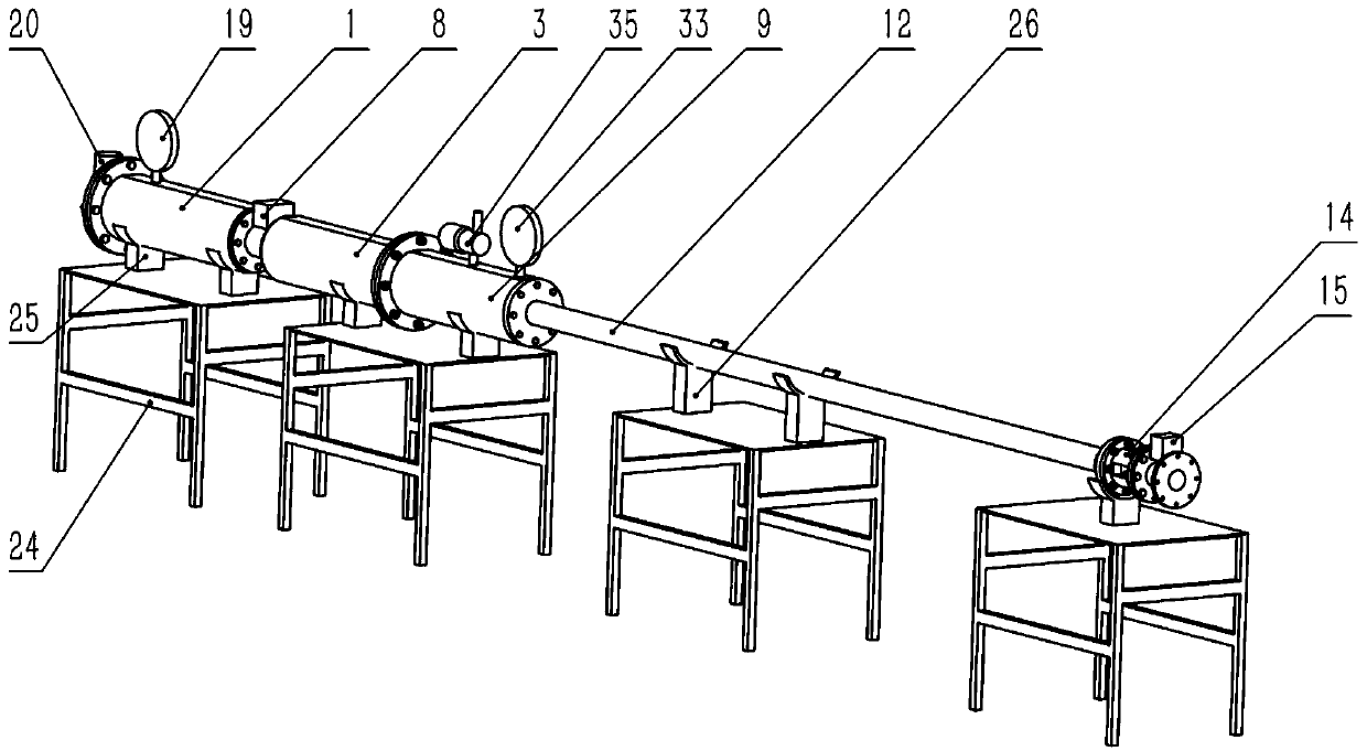 Novel two-stage light-gas gun driven by high pressure air