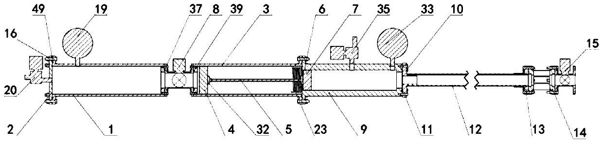 Novel two-stage light-gas gun driven by high pressure air