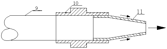 Low-temperature atomizing air cooler and achieving method thereof