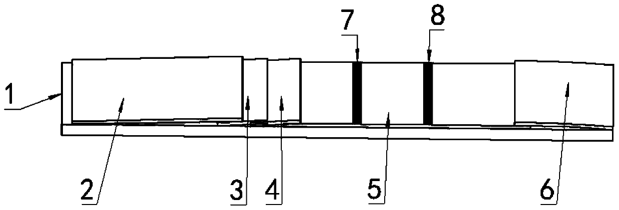 Time-resolved immunochromatographic kit for quantitatively detecting Ox-LDL (Oxidized Low-Density Lipoprotein) and application