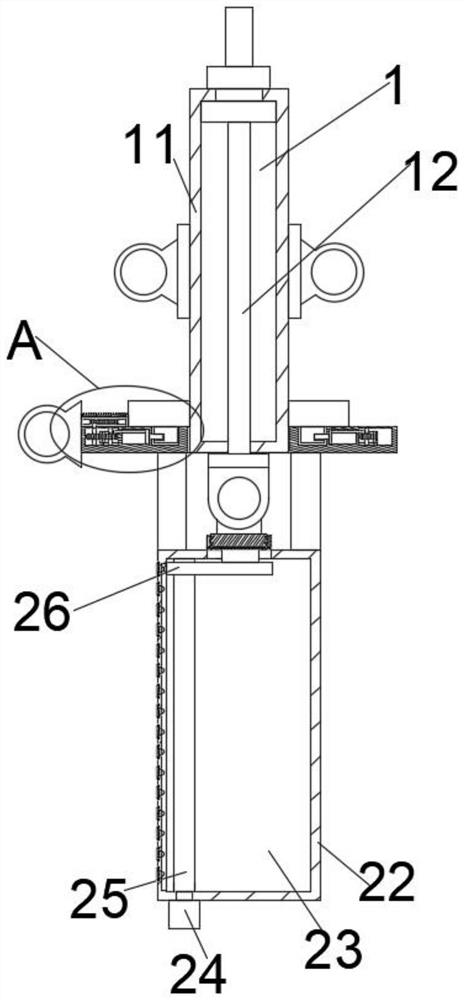 Novel clinical angiocardiography injection device for interventional department