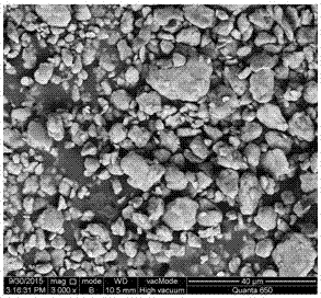 Micro-nano structure Al-FeF3 compound fuel and preparation method thereof