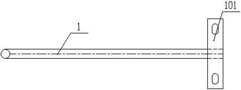 Parallel gap structure of power transmission and distribution line