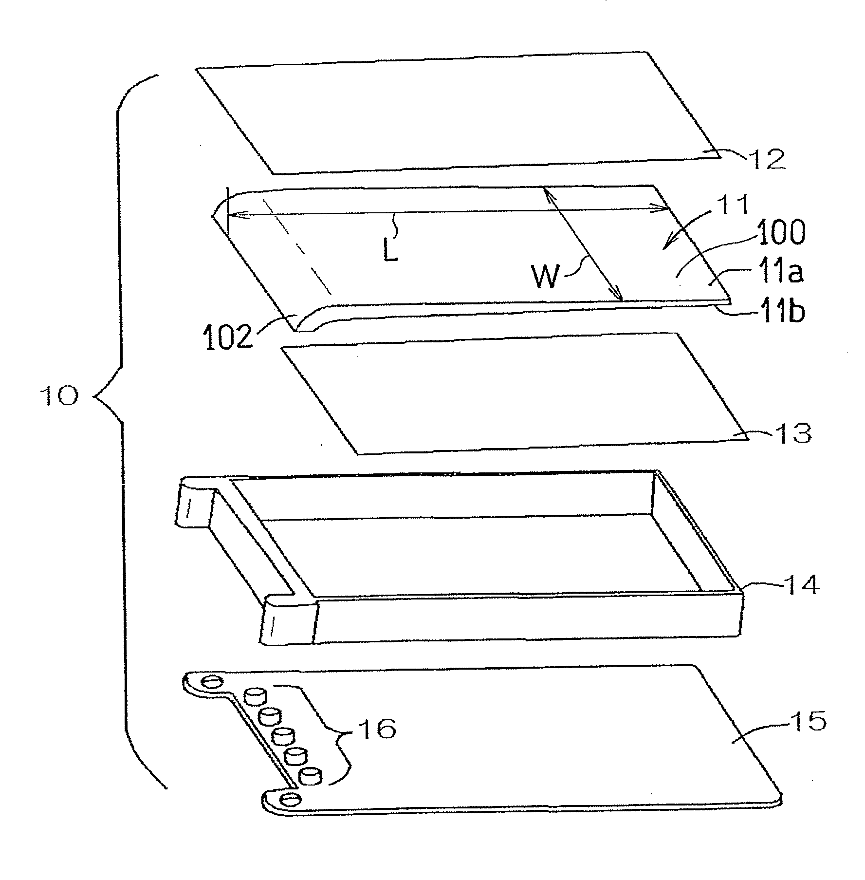 Planar lighting device