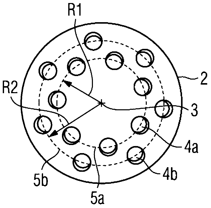 Gas-turbine combustion chamber with fuel nozzle, burner with such a fuel nozzle and fuel nozzle