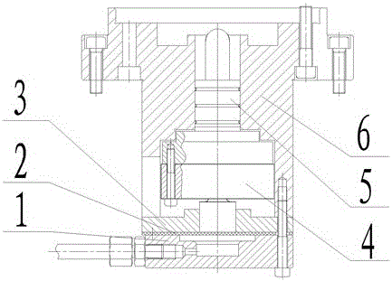 A hydraulically loaded ball-on-disk type elastohydrodynamic friction tester