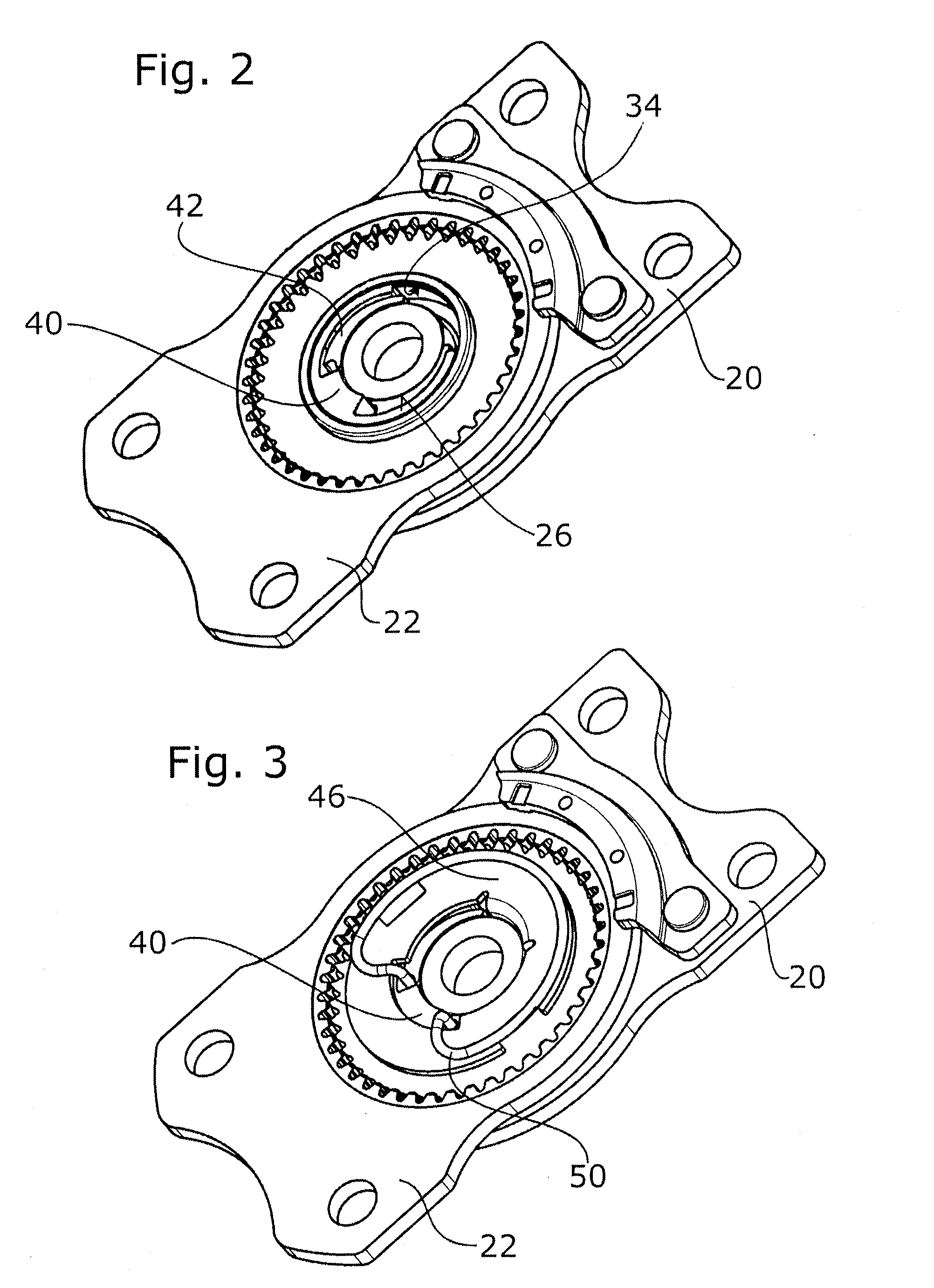 Eccentric joint fitting for a vehicle seat