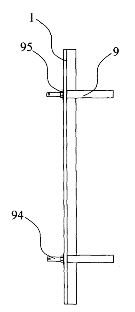 A chiseled composite wall and its construction method