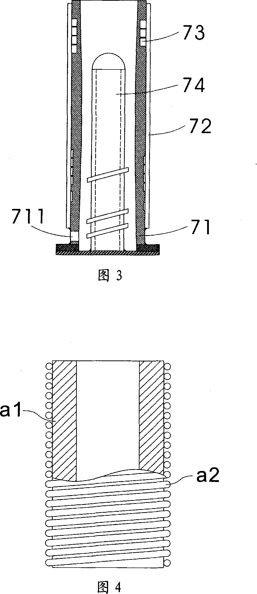 Sea-fresh water dual-purpose continuous ice-supply type ice maker