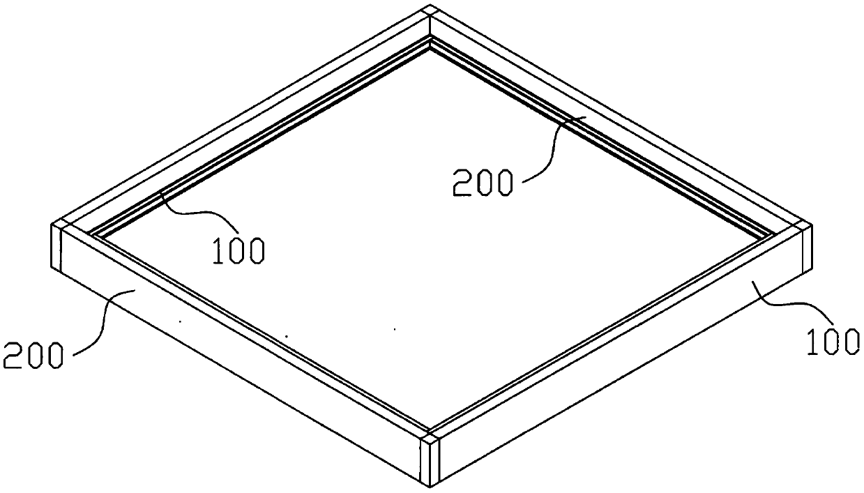 Reinforcing assembly structure of waterproof base tray of integrated bathroom