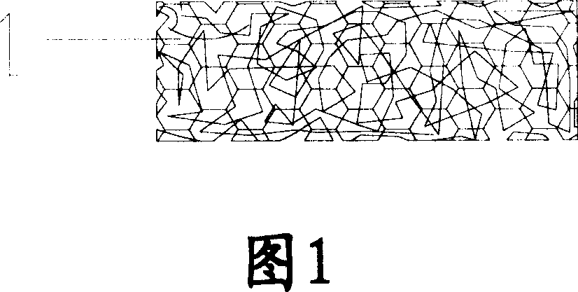 Macromolecule resistance type humidity sensor element and its production method