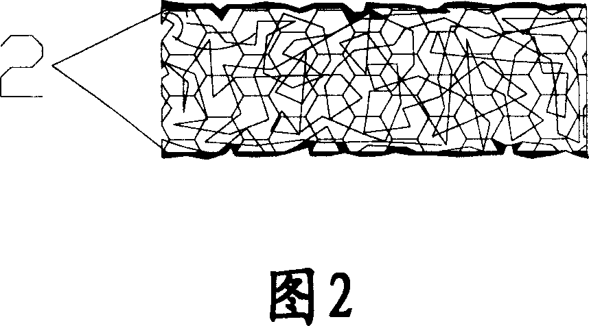 Macromolecule resistance type humidity sensor element and its production method