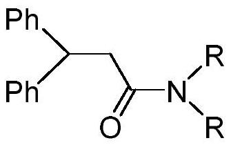 A kind of synthetic method of n,n-dialkyldiphenylpropanamide