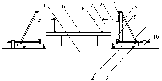 Multi-station combined-type beam column mold