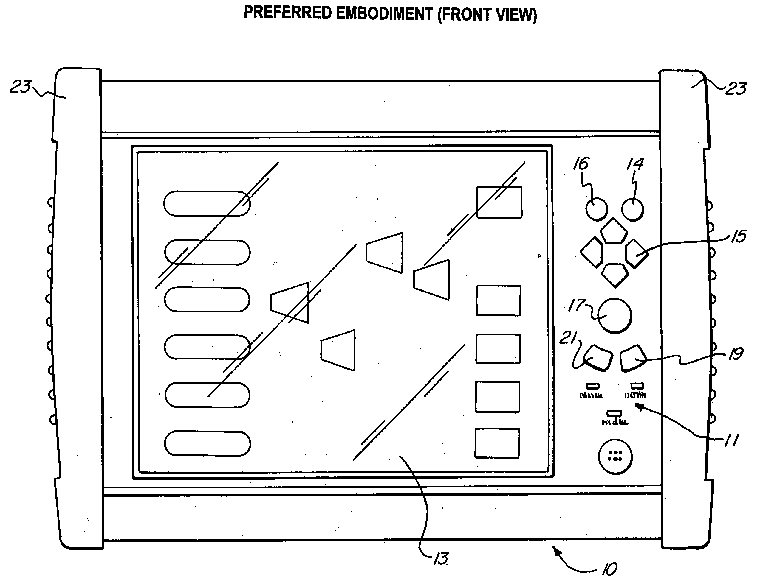 Hand-held electronic tester for telecommunications networks