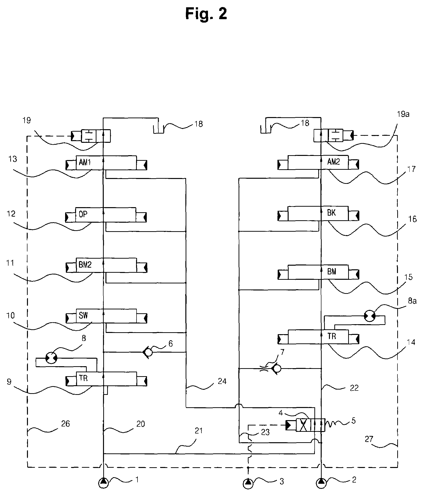 Straight traveling hydraulic circuit