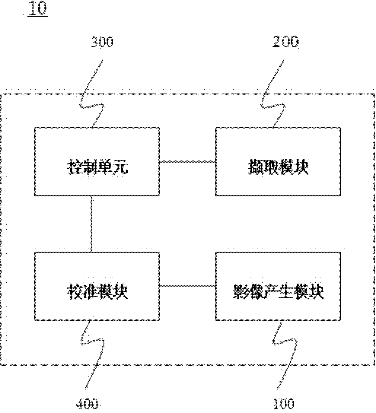 Projector and image calibration method for same