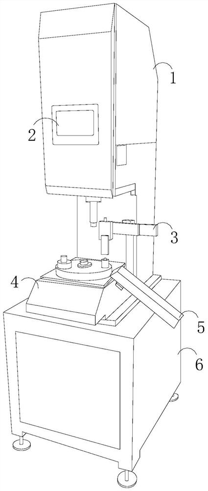 A press for manufacturing precision bearings