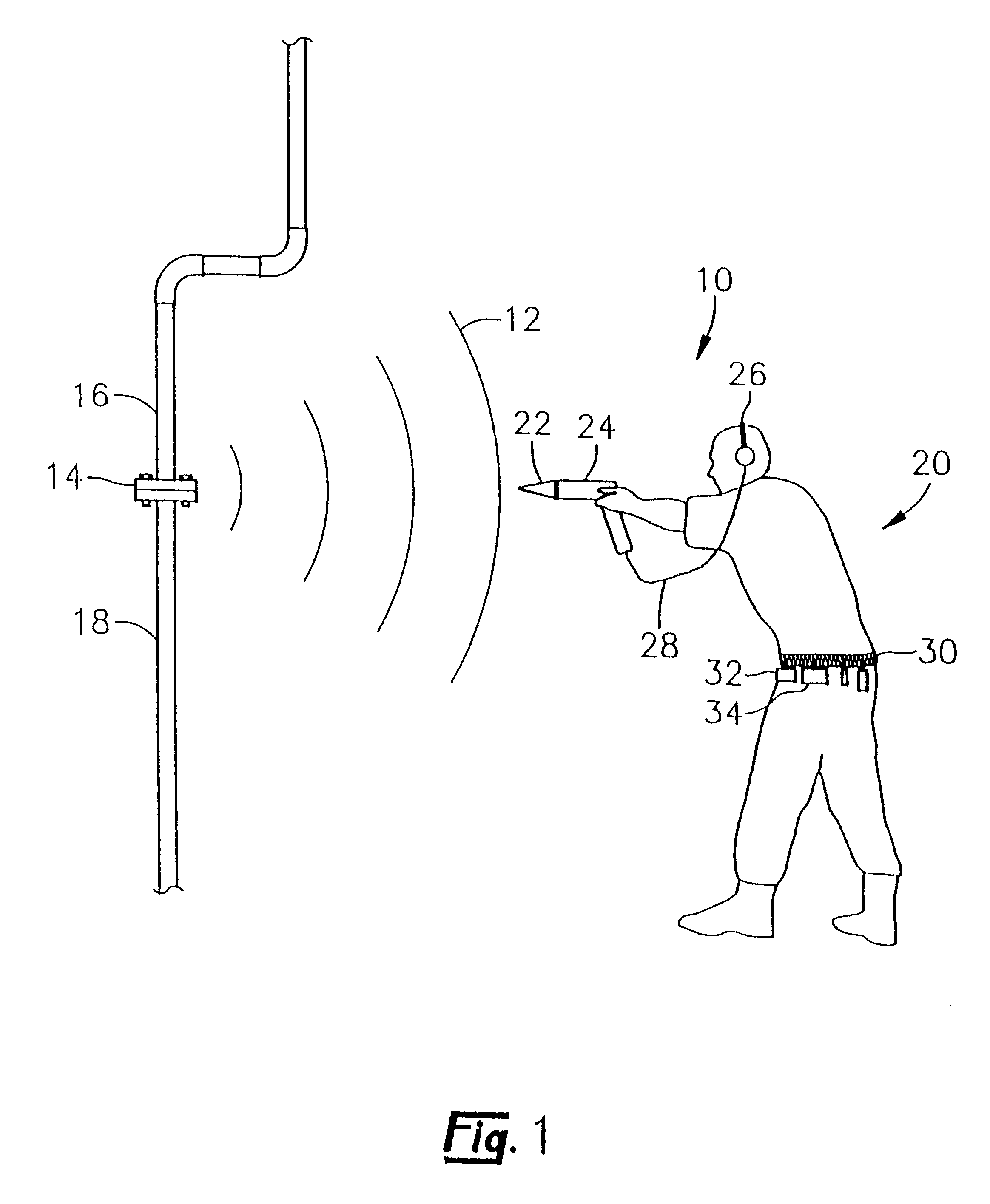 Multiple sensor ultrasonic monitoring device