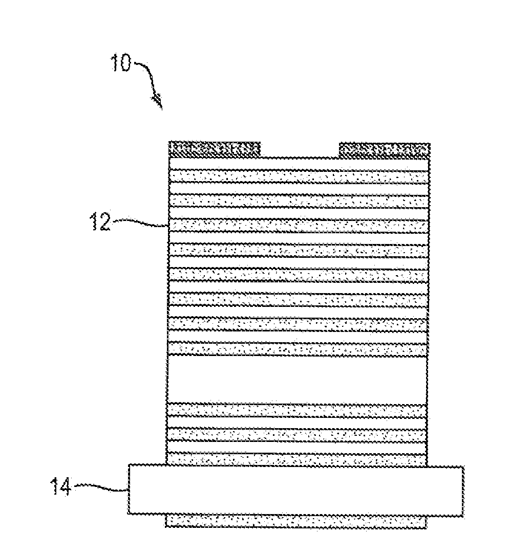 Hyperbolic metamaterials as distributed bragg mirrors for high power vcsel devices