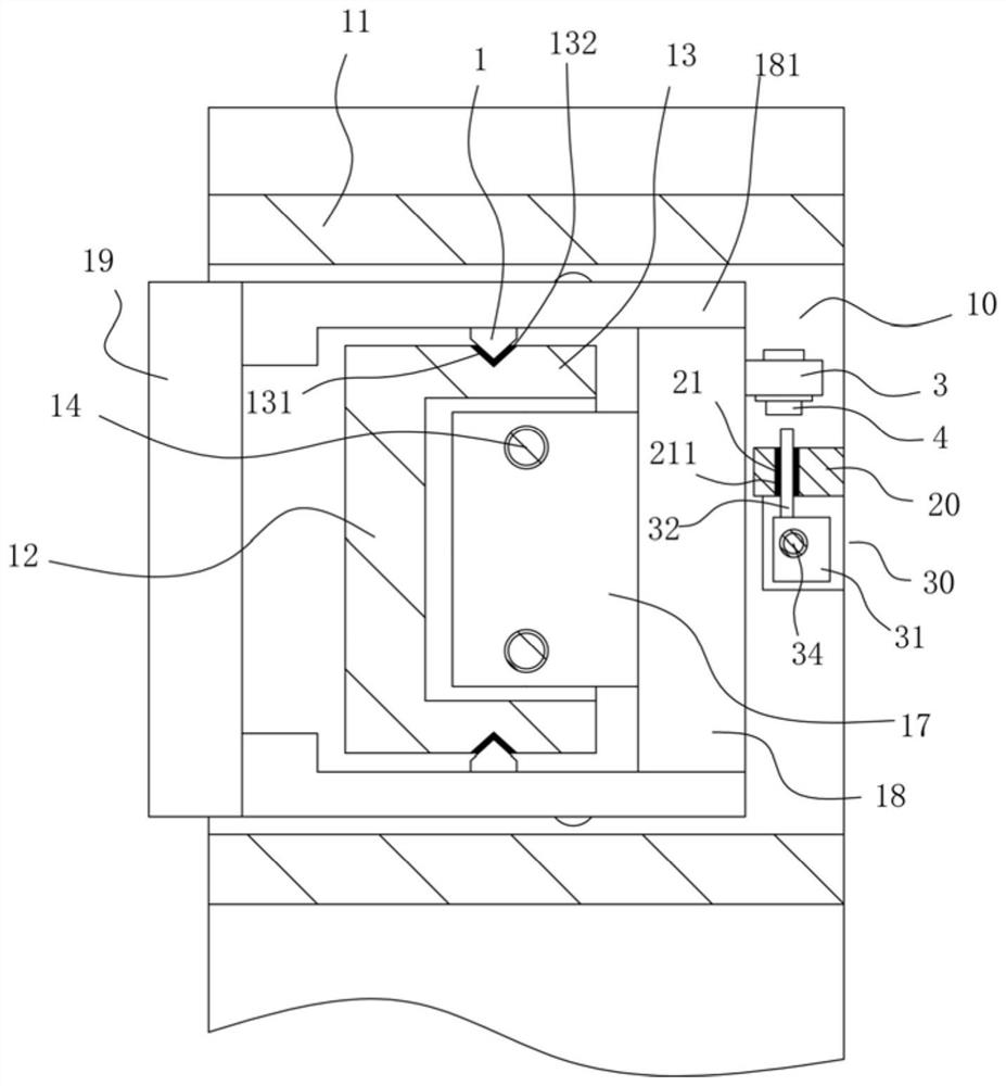 A drilling transverse beam moving mechanism of a drilling machine