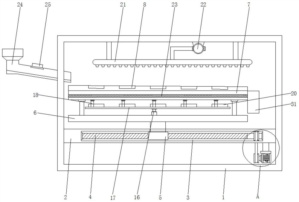 A surface cleaning device for egg collection