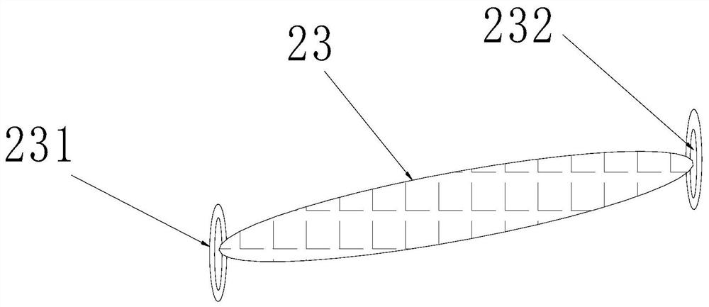 Rotary reciprocating type tea screening and processing device