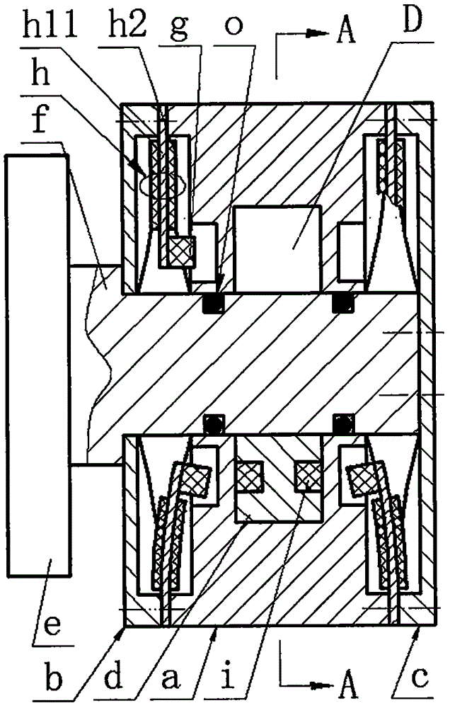 Runner-type piezoelectric beam energy harvester with suspended shaft end