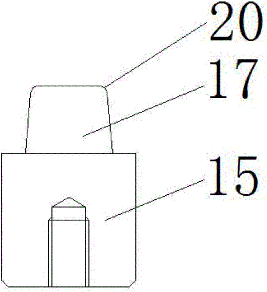 Accurate-positioning injection mould with self-lubricating guiding column