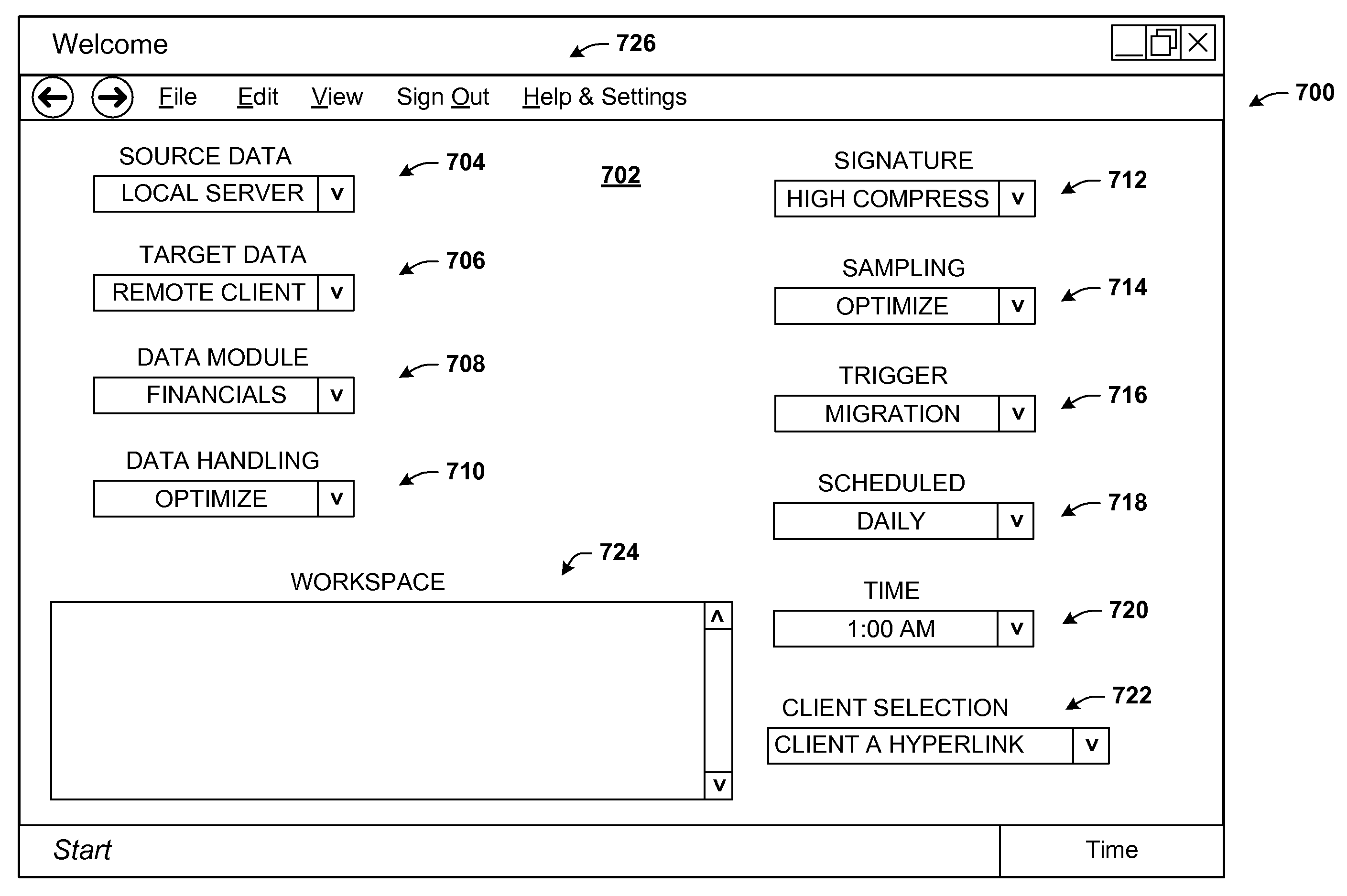 Data validation using signatures and sampling