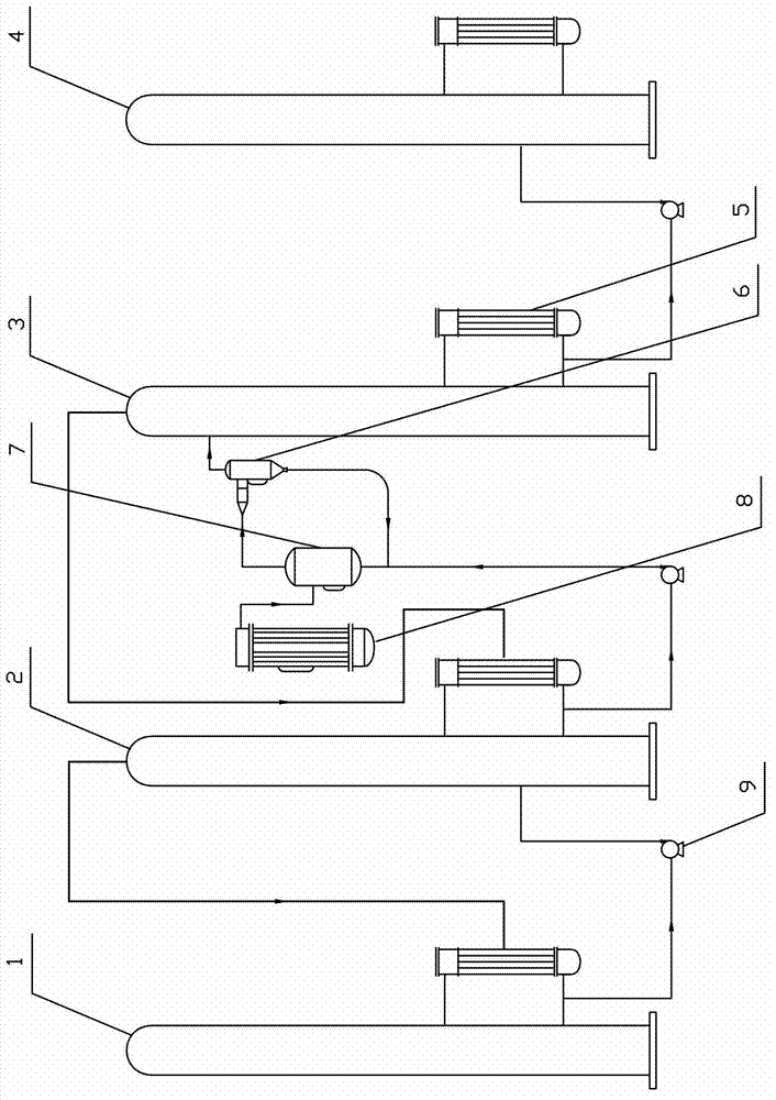 DMF (dimethyl formamide) recovery device and method in production of synthetic leather