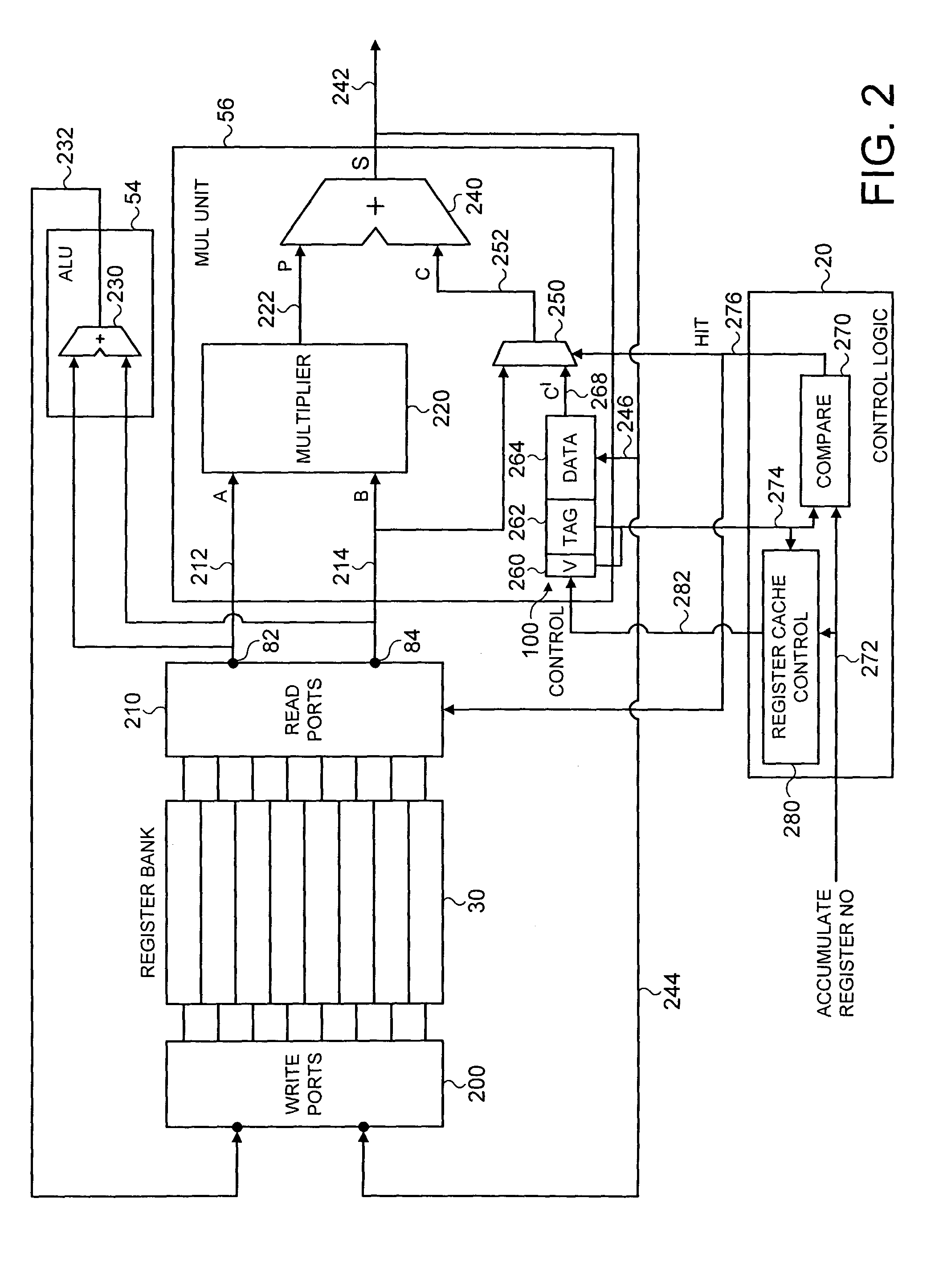 Accessing items of architectural state from a register cache in a data processing apparatus when performing branch prediction operations for an indirect branch instruction