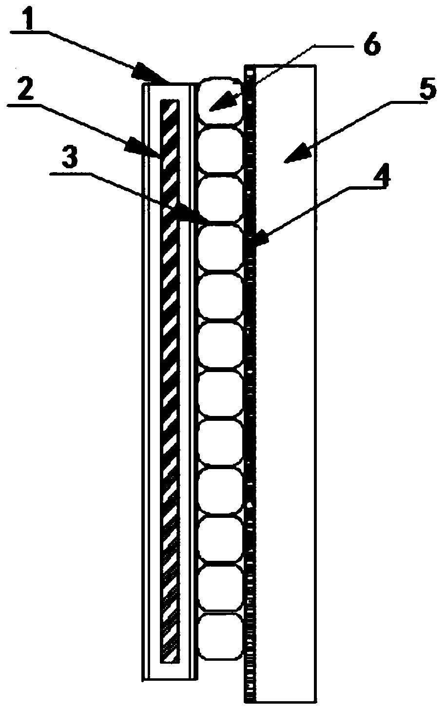 Ground barrier vibration damping device