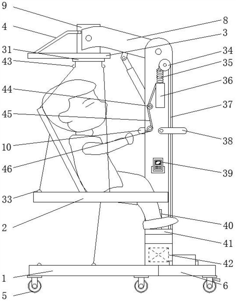 A nursing lifting device