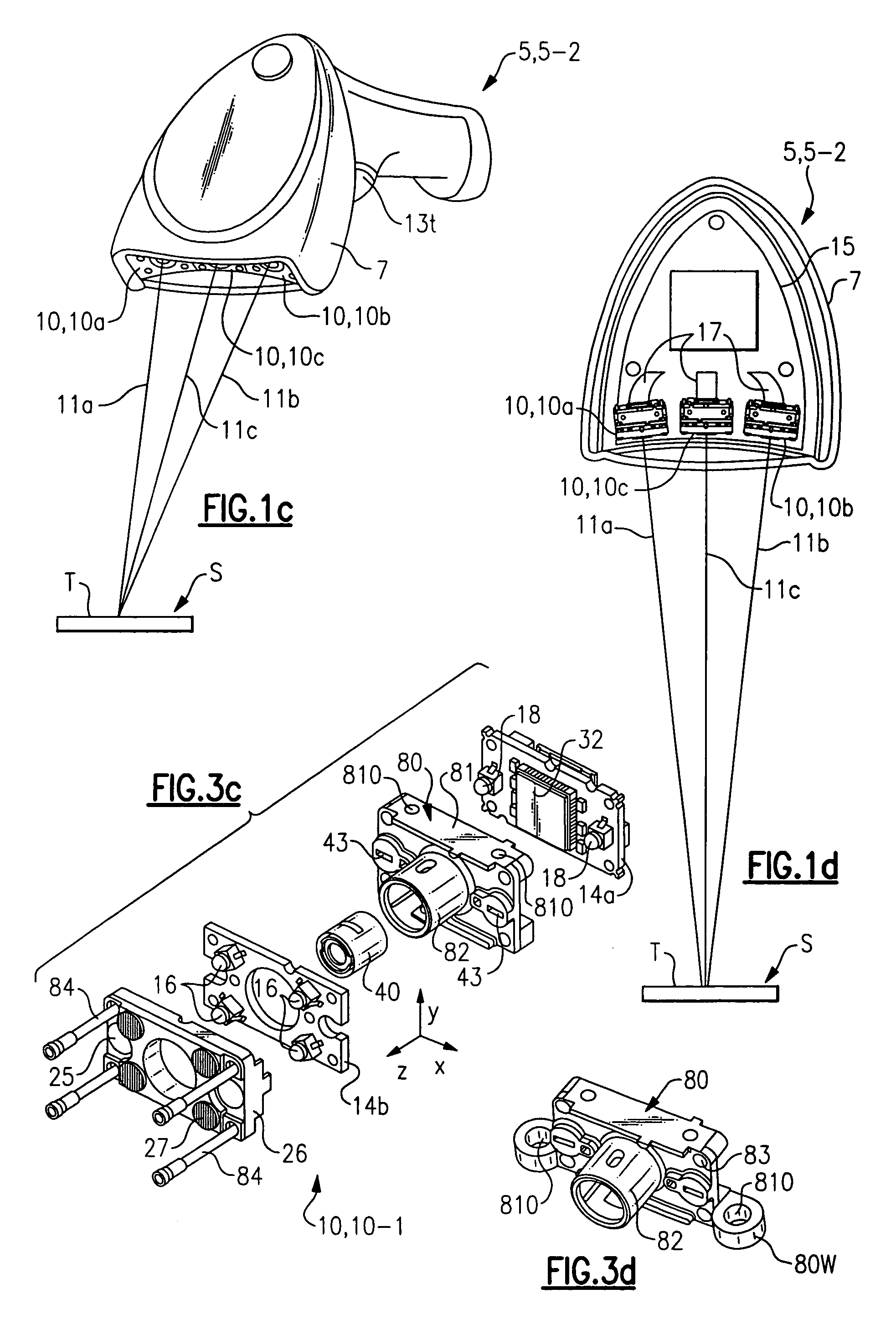 Decoder board for an optical reader utilizing a plurality of imaging formats