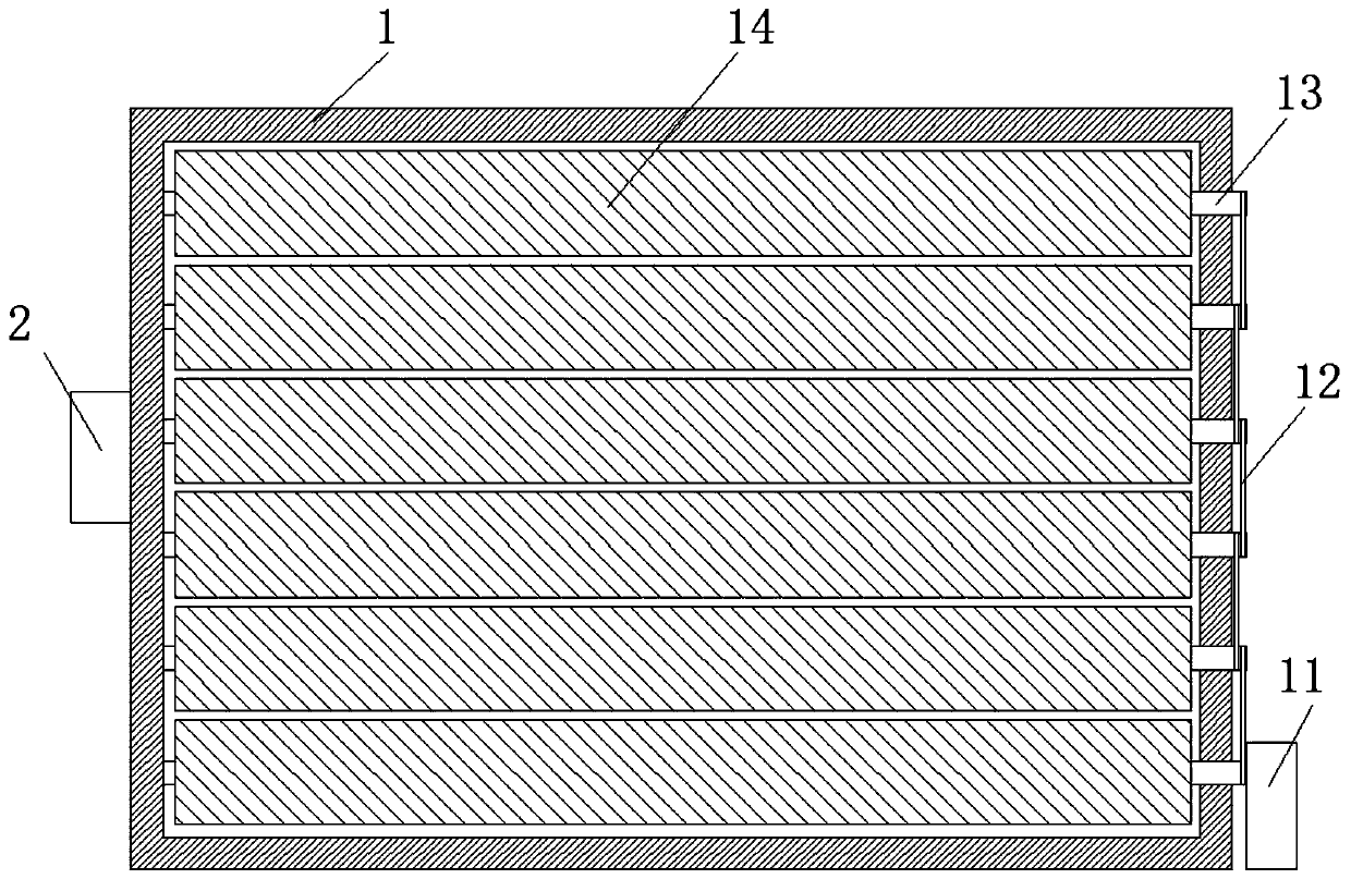 Temperature control window for granary