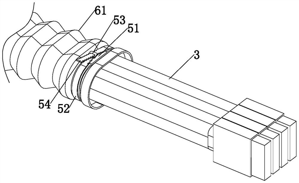 Cable for converting external SAS interface into built-in interface