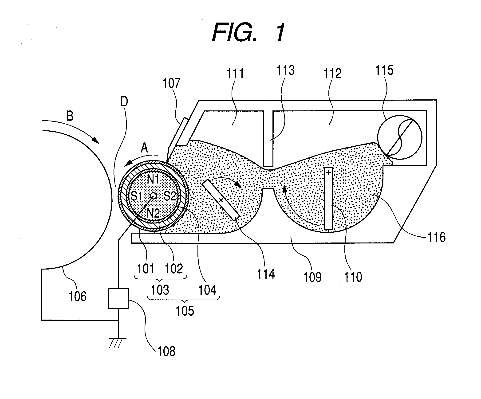 Developing apparatus and electrophotographic image-forming apparatus