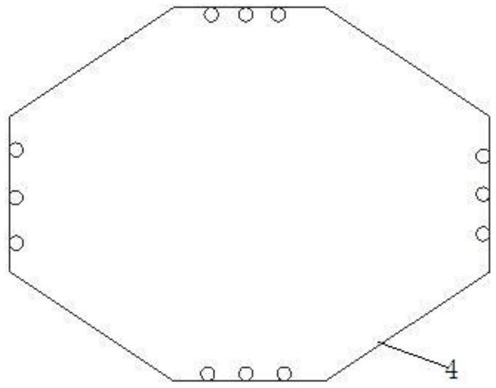 A construction method for caps in the range of prefabricated columns