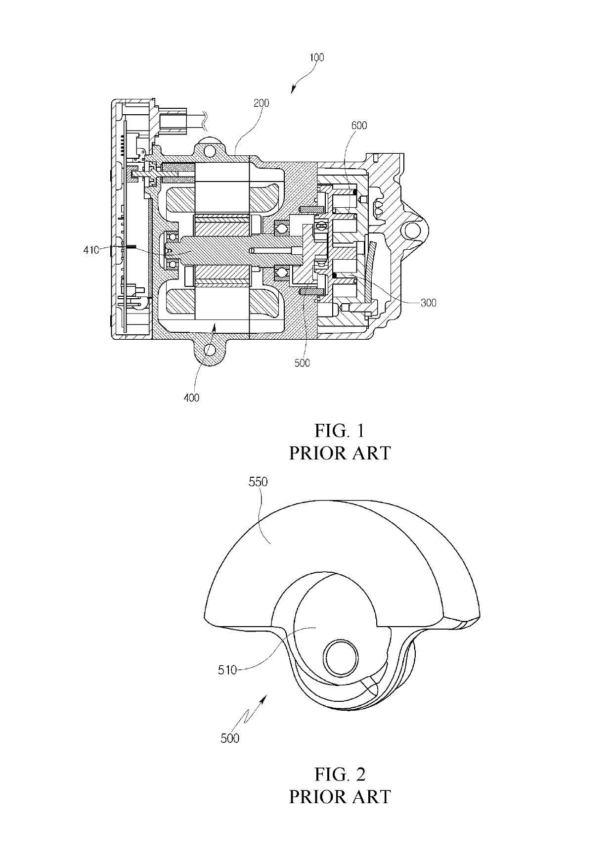 Eccentric bush assembly structure of scroll compressor