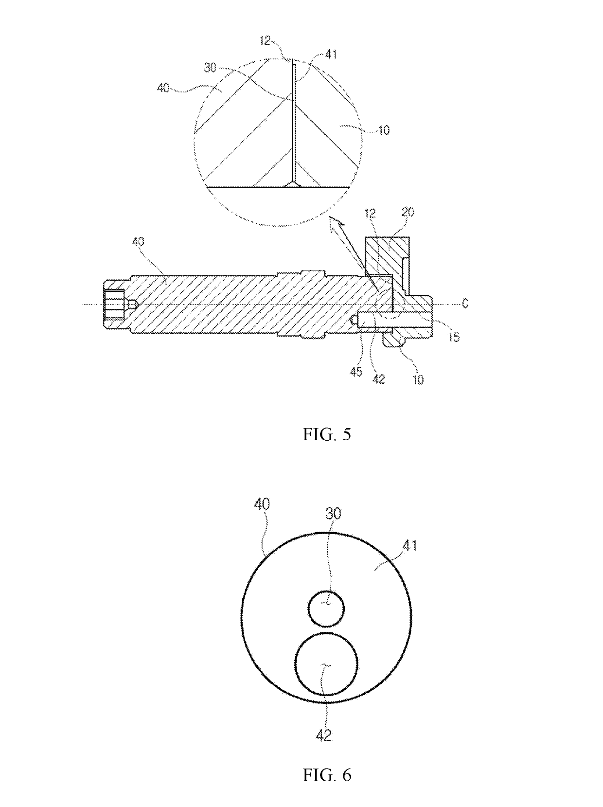 Eccentric bush assembly structure of scroll compressor