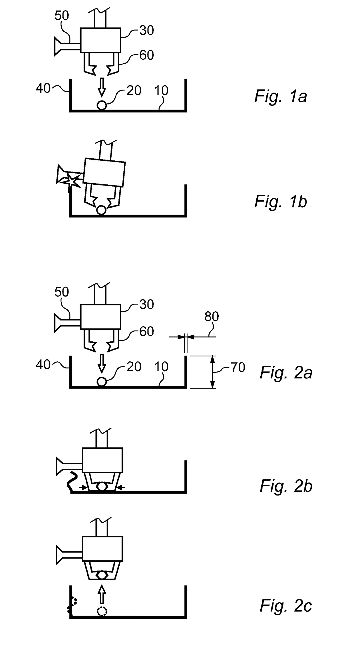 Component feeder with flexible retaining walls