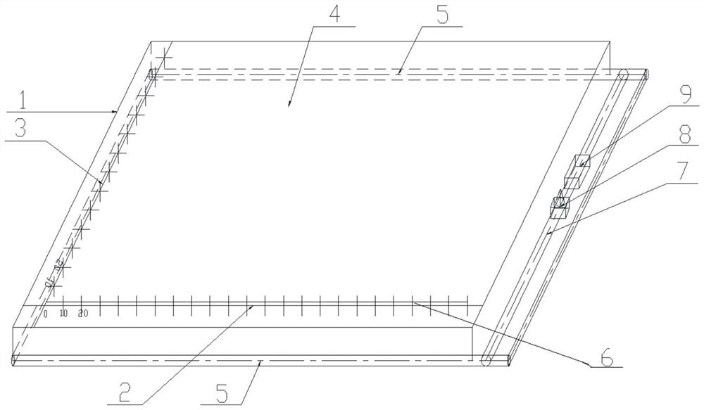 Device and method for measuring cutting quality of overflow-forming glass