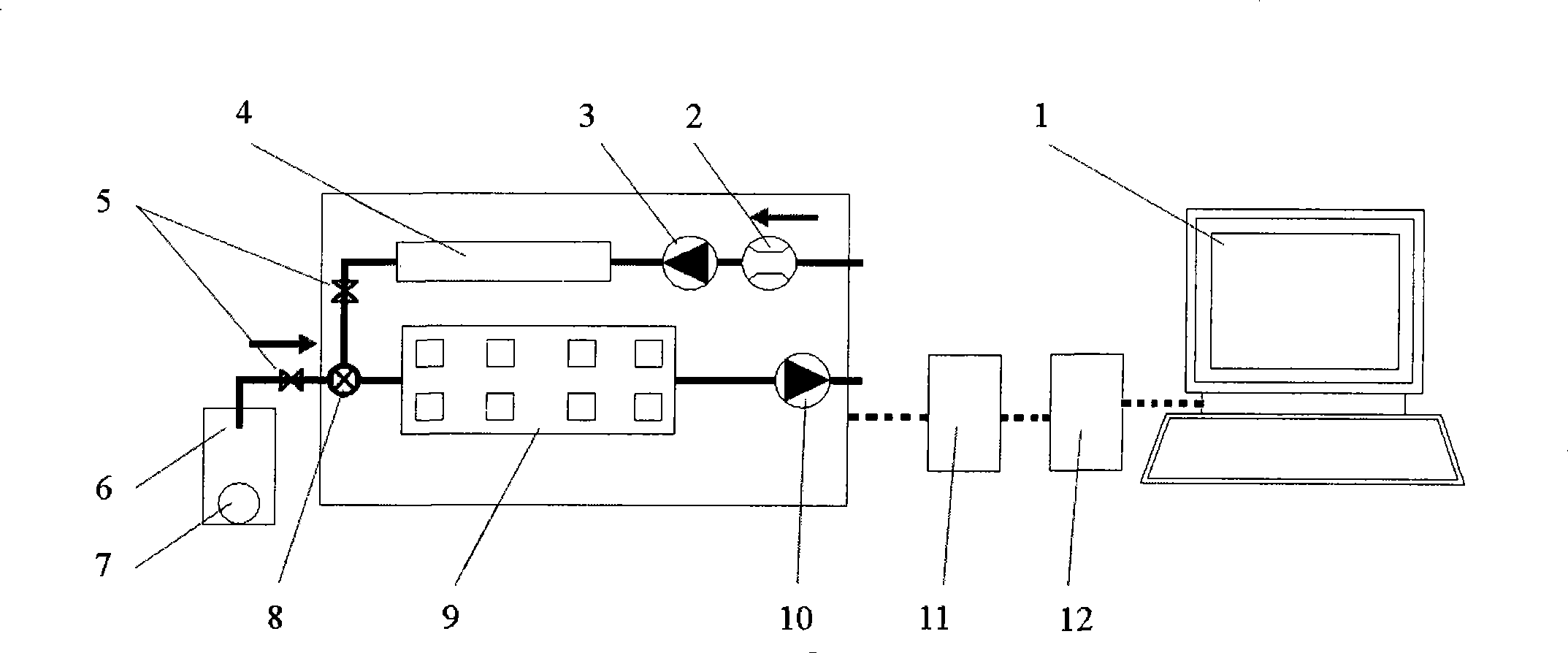 Detection method for bird egg crack by utilizing volatile matter