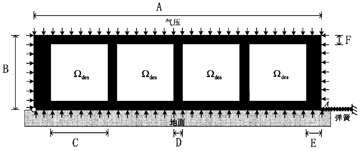 Structure non-gradient topological optimization method based on sequence Kriging agent model