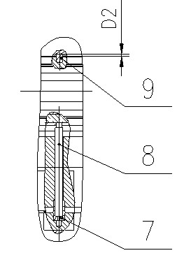 Universal machine core of rolling mill