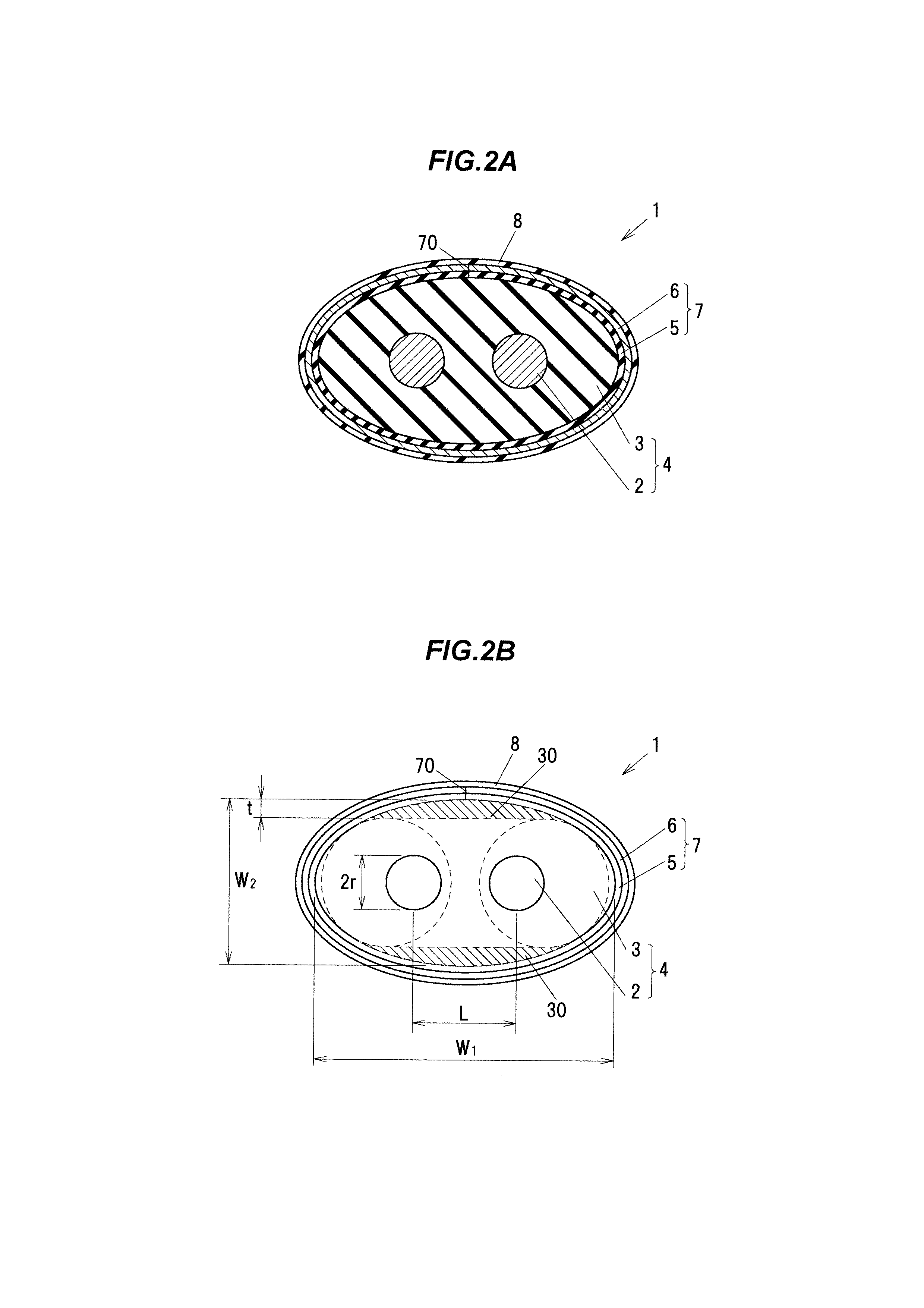 Differential signal transmission cable