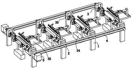 Wood building block outer end face polishing device