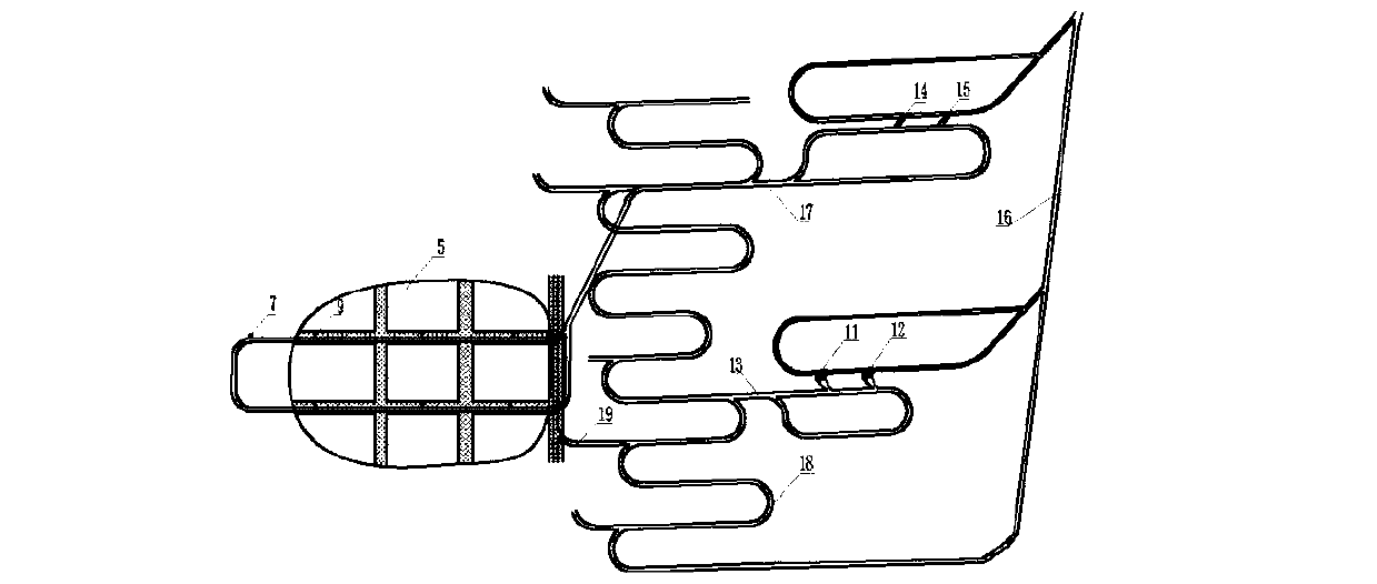 Multilayer ore body three dimension cooperation mining method