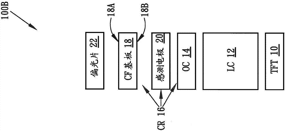 In-plane switching type liquid crystal display with touch control function